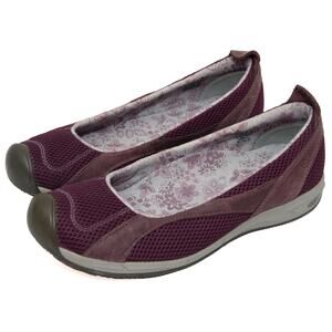 New Keen Auckland Purple Ballerina Flats Shoes 1004671 Size 10.5